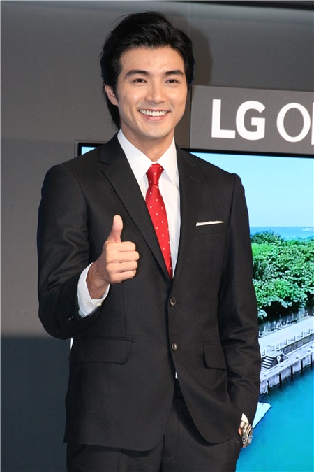 贺军翔出席《LG OLED TV》上市记者会