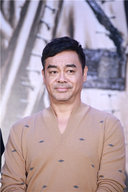 刘青云、彭于晏、陈木胜出席电影《危城》首映会