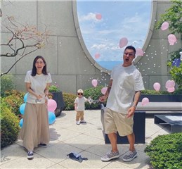 产前派对公开二胎性别   余文乐被小公主吃定了