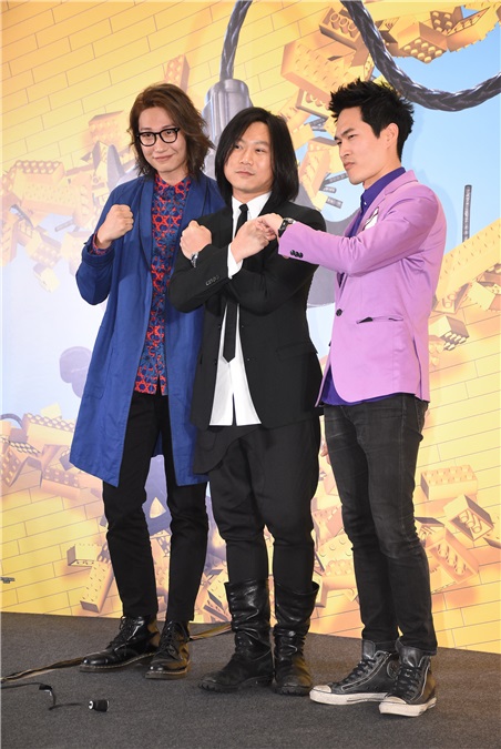 五月天玛莎、鼓鼓、乱弹阿翔、宇宙人等出席《乐高蝙蝠侠》电影