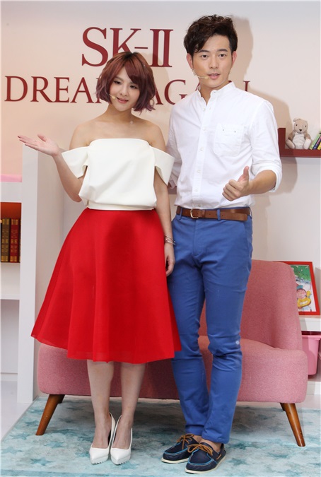 〈Yes 台北现场〉宥胜、郭静出席SK-II Dream Again梦想快闪行动