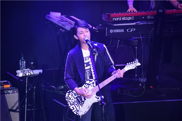 日本男星藤木直人来台举办个人演唱会与歌迷相见