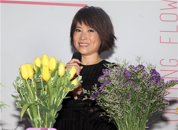 林慧萍举办「一朵盛开的花」演唱会记者会