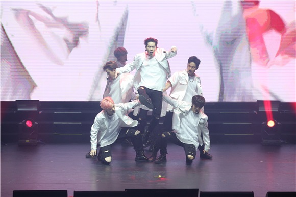 韩团MONSTA X 粉丝见面会
