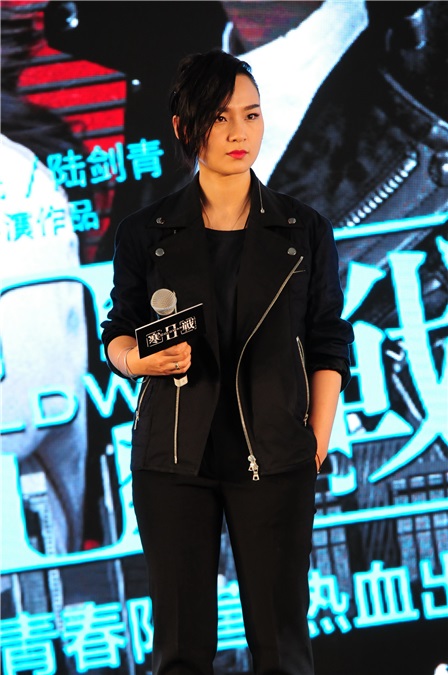彭于晏、杨佑宁 现身《寒战2》上海记者会