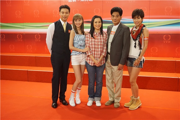 TVB新剧《我瞒结婚了》造型发布会 黄翠如、黄浩然等出席