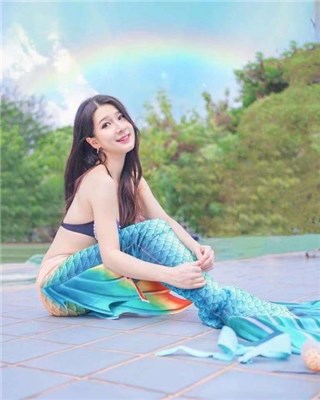 蔡颂思期望自己成为香港最出名的美人鱼