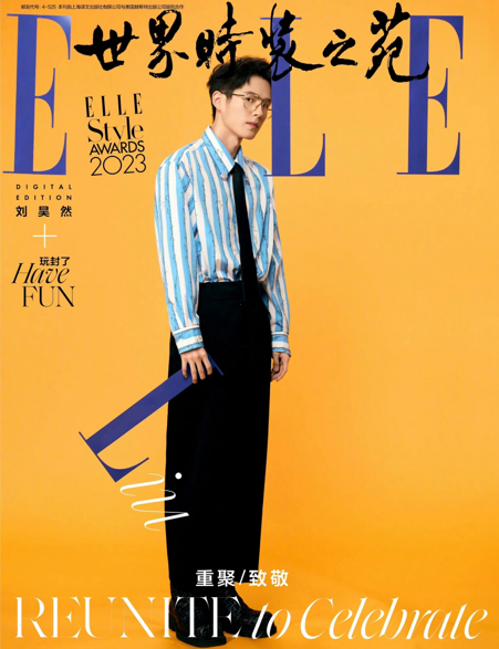 刘昊然最新ELLE红毯表现惹眼,复古时尚展现经典魅力