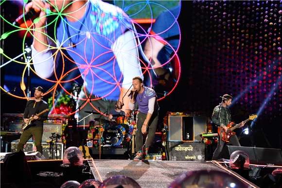 英国摇滚乐队COLDPLAY来台举办演唱会