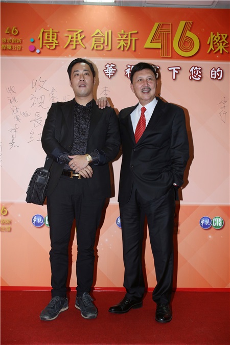 徐乃麟 张小燕 黄子佼出席华视46周年台庆