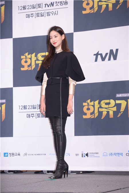 李昇基、车胜元等出席tvN电视台新剧《花游记》媒体发布会