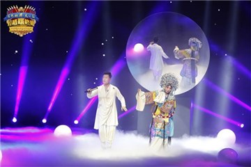 於荣光“穿越”至唐代,与“杨贵妃”演绎京剧版《白月光》